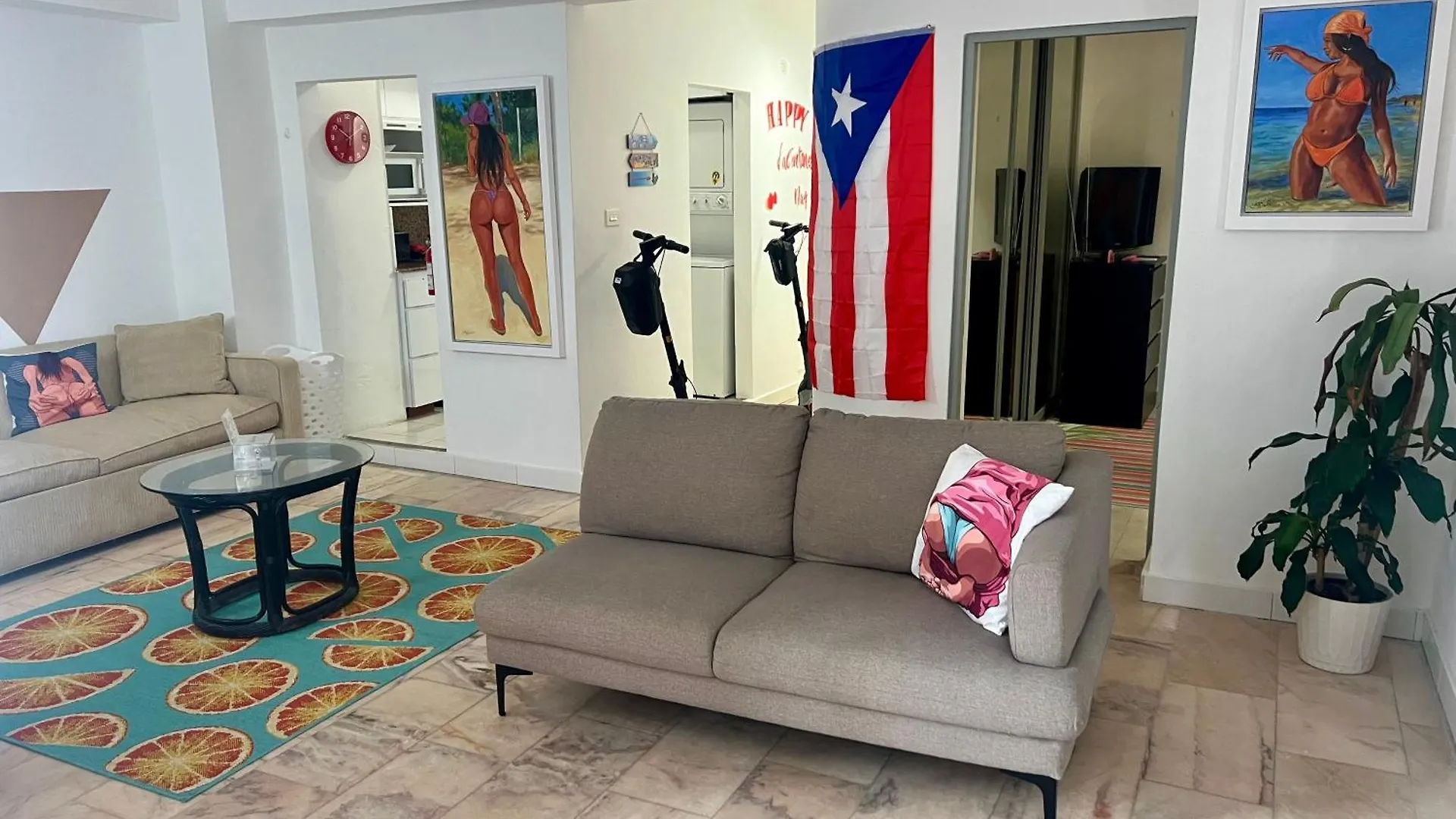 In The Heart Of Condado A 2 Bedroom Apartment Balcony San Juan