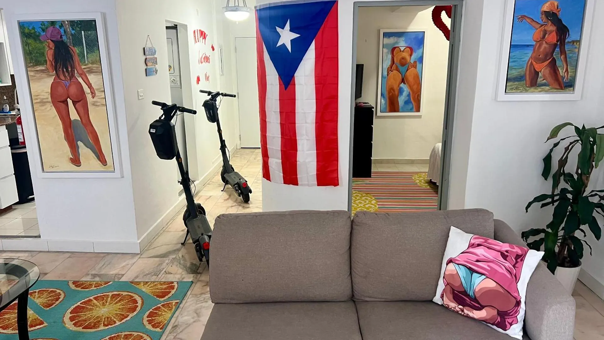 In The Heart Of Condado A 2 Bedroom Apartment Balcony San Juan 0*,
